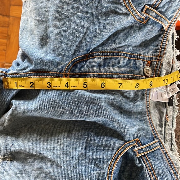 Vintage 90‘s flared jeans ESCADA EU36 like 26/27 low waist Cowgirl wide - Picture 7 of 7